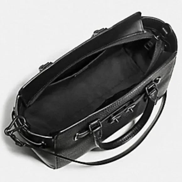 COACH BLAKE CARRYALL 25 IN BUBBLE LEATHER F55665